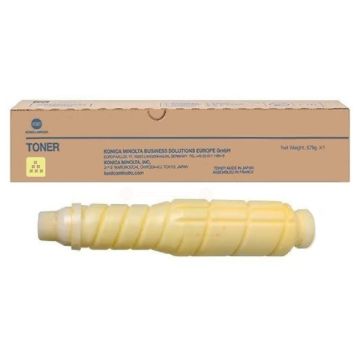 Toner d'origine Konica Minolta A0VW250 / TN-612 Y - jaune