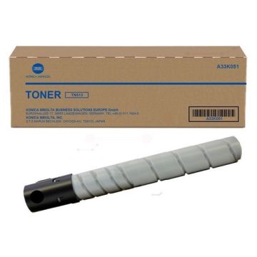 Toner d'origine Konica Minolta A33K051 / TN-513 - noir