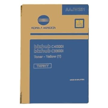 Toner d'origine Konica Minolta AAJW251 / TNP-81 Y - jaune