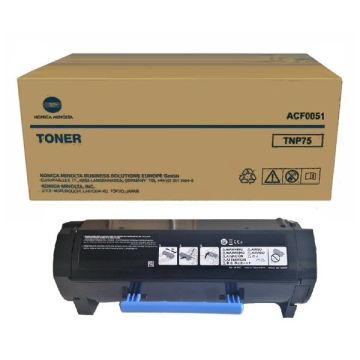 Toner d'origine Konica Minolta ACF0051 / TNP-75 - noir Toner d'origine Konica Minolta ACF0051 / TNP-75 - noir