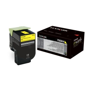 Toner d'origine Lexmark 70C0X10 / 700X1 - noir