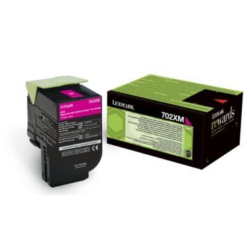 Toner d'origine Lexmark 70C2XM0 / 702XM - magenta