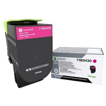 Toner d'origine Lexmark 71B0H30 - magenta