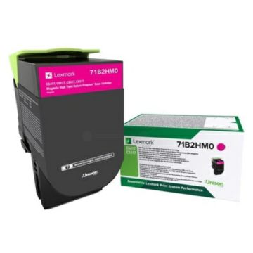 Toner d'origine Lexmark 71B2HM0 - magenta