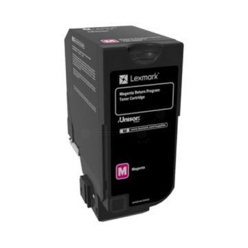 Toner d'origine Lexmark 74C20ME - magenta