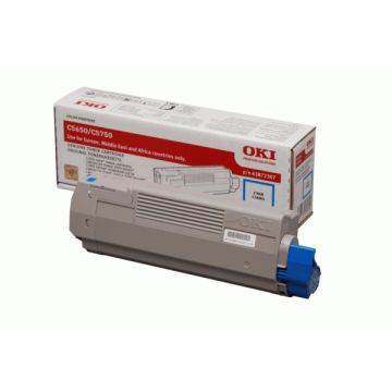 Toner d'origine OKI 43872307 - cyan