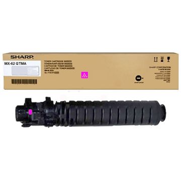 Toner d'origine Sharp MX62GTMA - magenta