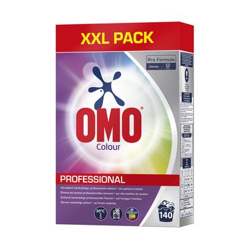 OMO Lessive en poudre Professional Color, 140 lavages, 7 kg