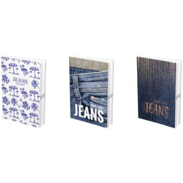 OXFORD Agenda scolaire JEANS, 2026/2027, assorti x6