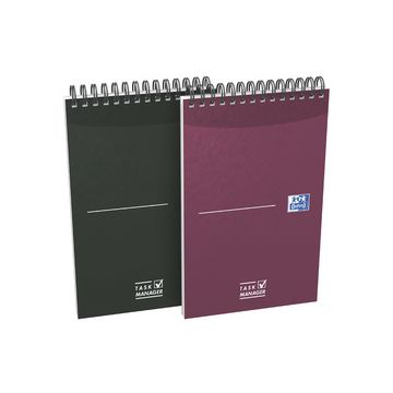 Oxford Bloc-notes à spirale Office "Task Manager", 125x200mm