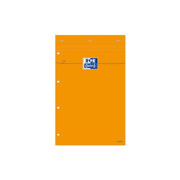 Oxford Bloc-notes, 210 x 315, Seyès, 80 feuilles, orange