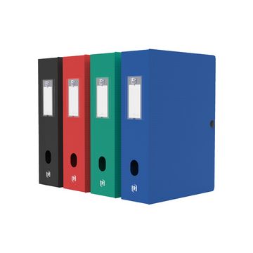 Oxford Boîte de classement Memphis, dos: 80 mm, assorti x8