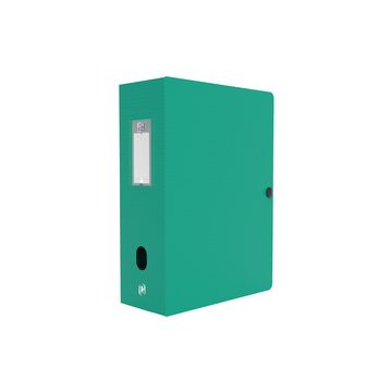 Oxford Boîte de classement Memphis, dos de 80 mm, vert