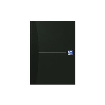 Oxford Carnet de notes "Smart Black" - relié, A4, uni