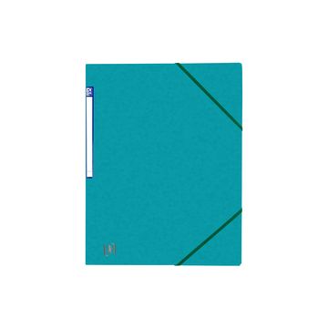Oxford Chemise à élastique Top File+, A4, aqua