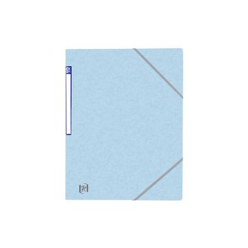 Oxford Chemise à élastique Top File+, A4, bleu pastel