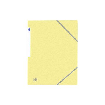Oxford Chemise à élastique Top File+, A4, jaune pastel