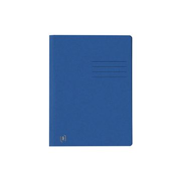 Oxford Chemise à lamelle Top File+, A4, bleu