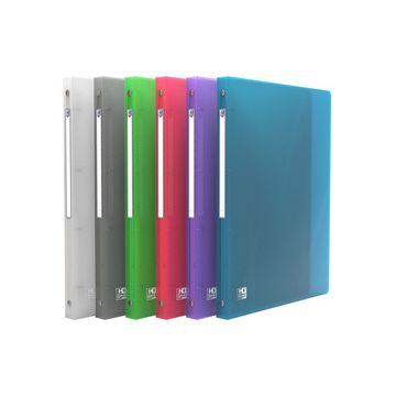 Oxford Classeur à anneaux HAWAI, A4, 4 anneaux, incolore