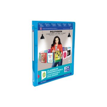 Oxford Classeur personnalisable POLYVISION, A4, 20 mm x12