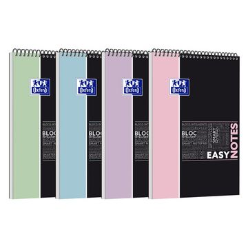 Oxford Etudiants Bloc-notes à spirale EASYNOTES Pastel, A4+
