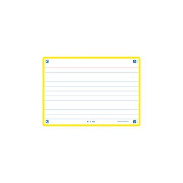 Oxford Fiches "Flash 2.0", 105 x 148 mm, jaune