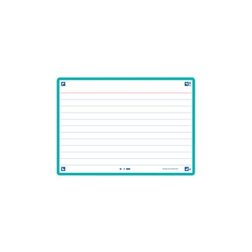 Oxford Fiches "Flash 2.0", 105 x 148 mm, menthe