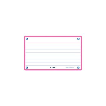 Oxford Fiches "Flash 2.0", 75x125 mm, quadrillé, bleu