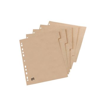 Oxford Intercalaires carton TOUAREG, uni, A4, 5 touches