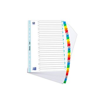 Oxford Intercalaires en carte renforcée, A-Z, 26 touches