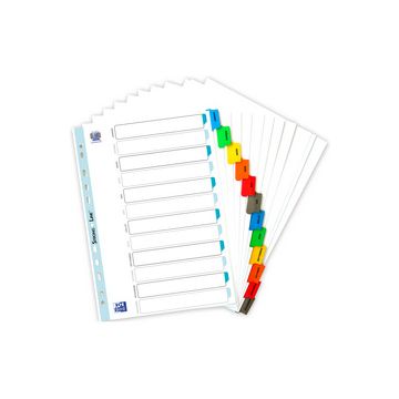 Oxford Intercalaires mensuels Janvier-Décembre, A4