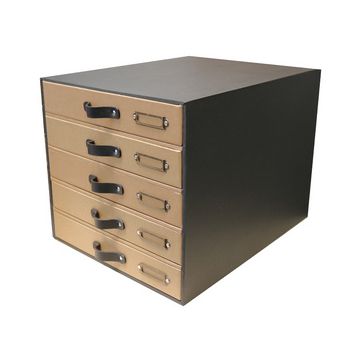 Oxford Module de classement "Savana", A4, en carton, naturel