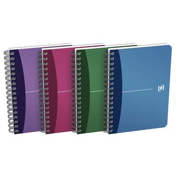 Oxford Office Carnet à spirale Urban Mix, A6, quadrillé, PP