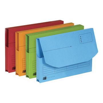 Oxford Pochette document à rabat ULTIMATE, A4, assorti x25 Oxford Pochette document à rabat ULTIMATE, A4, assorti x25