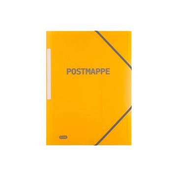 Oxford Postmappe, DIN A4, PP, transparent-gelb