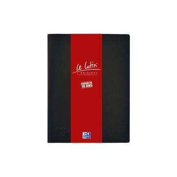 Oxford Protège-documents "Le Lutin", A4, 10 pochettes, noir