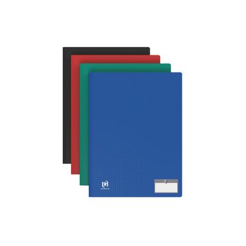 Oxford Protège-documents MEMPHIS, A4, 40 pochettes, assorti x10