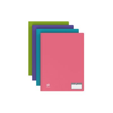 Oxford Protège-documents Memphis, A4, 40 pochettes, assorti x10