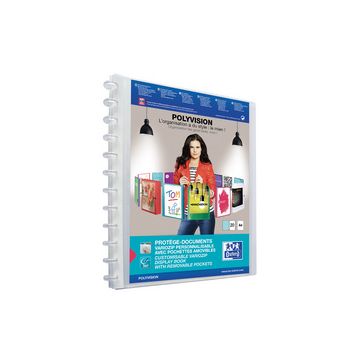 Oxford Protège-documents Vario-Zipp POLYVISION, incolore