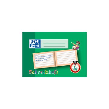 Oxford Schreibheft, DIN A5 quer, Lineatur: 0