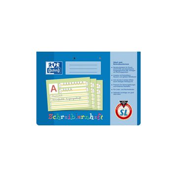 Oxford Schreiblernheft, DIN A4 quer, Lineatur: SL / Bayern