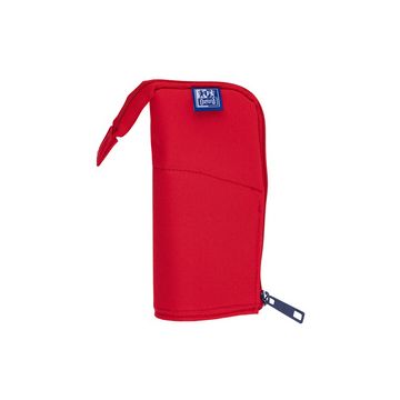 Oxford Trousse "Stand-Up", polyester, rouge