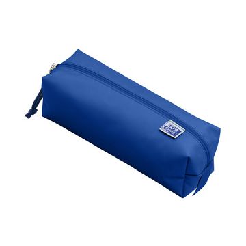Oxford Trousse, polyester, rectangulaire, grand, bleu
