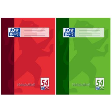 Oxford Vokabelheft, DIN A4, 32 Blatt, 2 Spalten, liniert