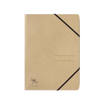 PAGNA Chemise à élastique "Pur", A4, carton, naturel