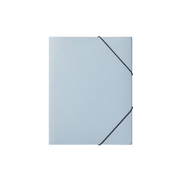 PAGNA Chemise à élastiques "Pastell eco", A4, PP, bleu