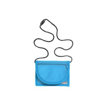 PAGNA Pochette tour de cou, nylon, bleu clair