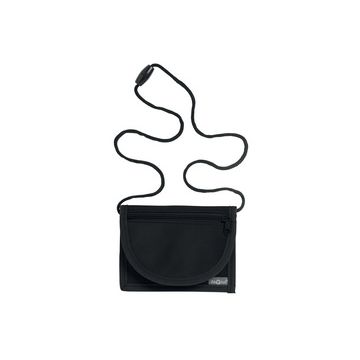 PAGNA Pochette tour de cou, nylon, noir