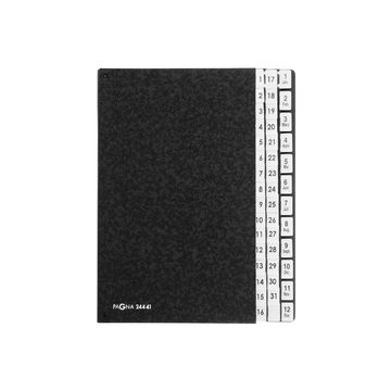 PAGNA Pultordner, DIN A4, 44 Fächer, 1-31 und 1-12/Jan.-Dez.