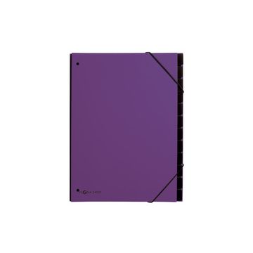 PAGNA Trieur Trend, A4, 12 compartiments, violet